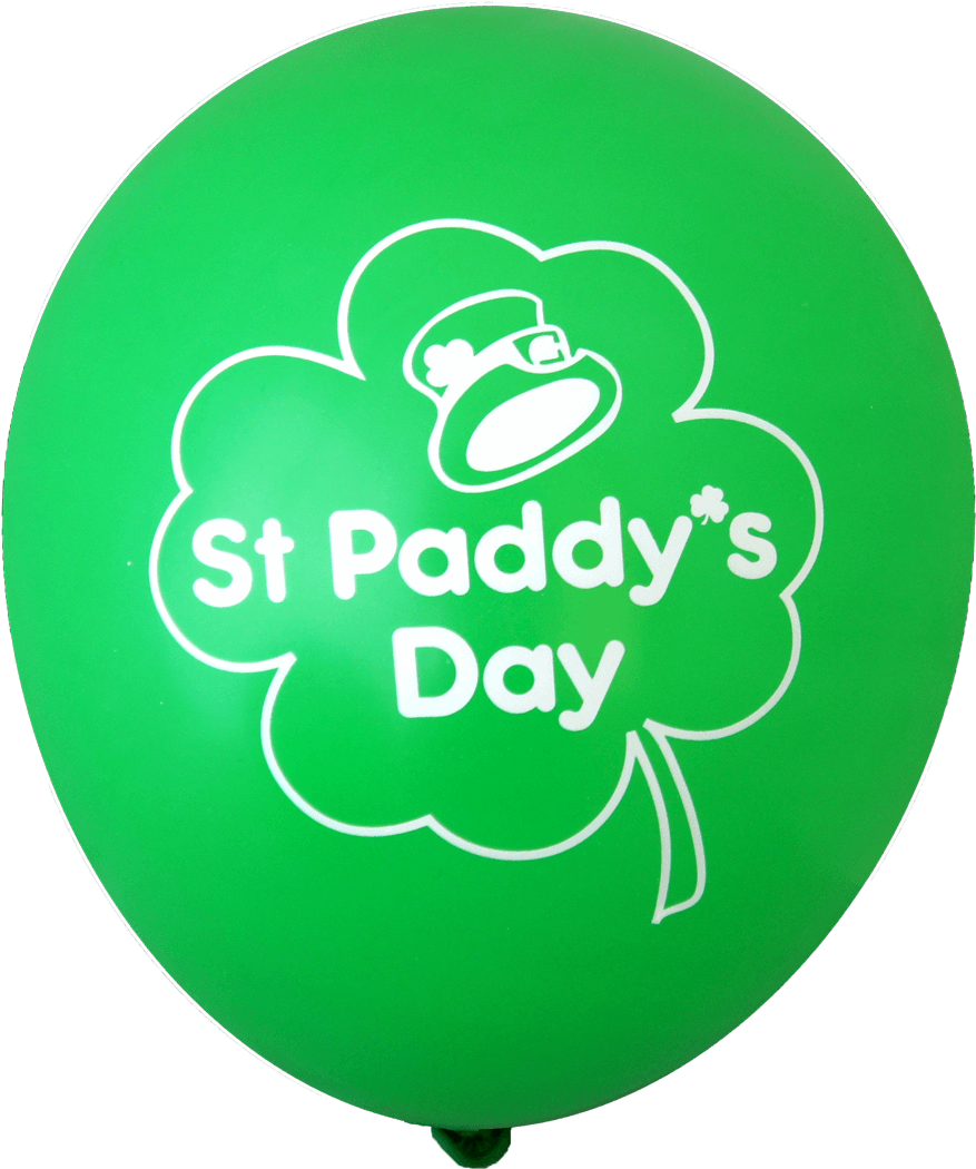 St Paddy's Day Balloons [1853] - Balloon (876x1152), Png Download