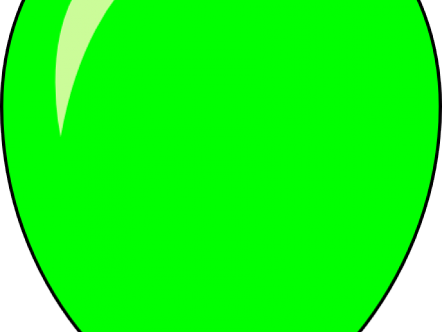 Green Clipart Balloon - Circle (640x480), Png Download
