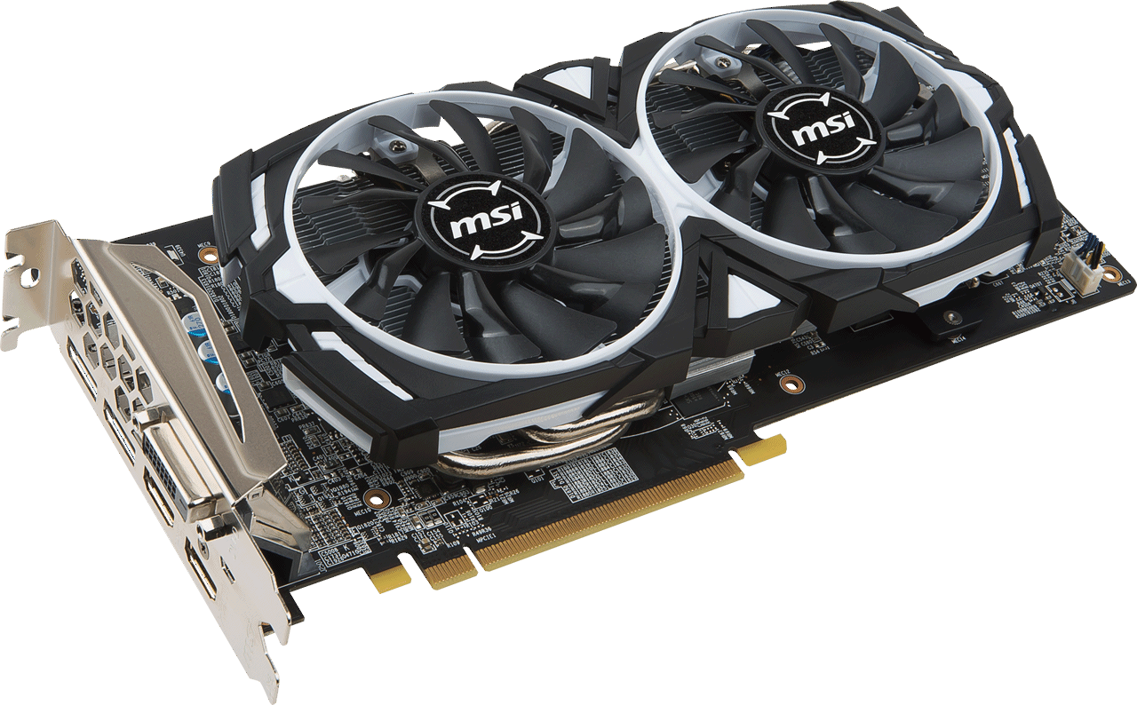 Msi Radeon Rx 580 Armor 8gb Graphics Card - Msi Rx 580 4gb (1280x794), Png Download