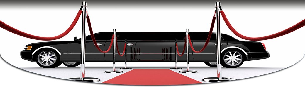 Limousine On A Red Carpet - Limo And Red Carpet (1040x298), Png Download
