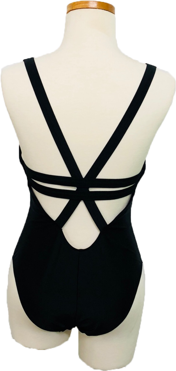 Women's Strappy Front One Piece Swimsuit - Mannequin (960x1278), Png Download