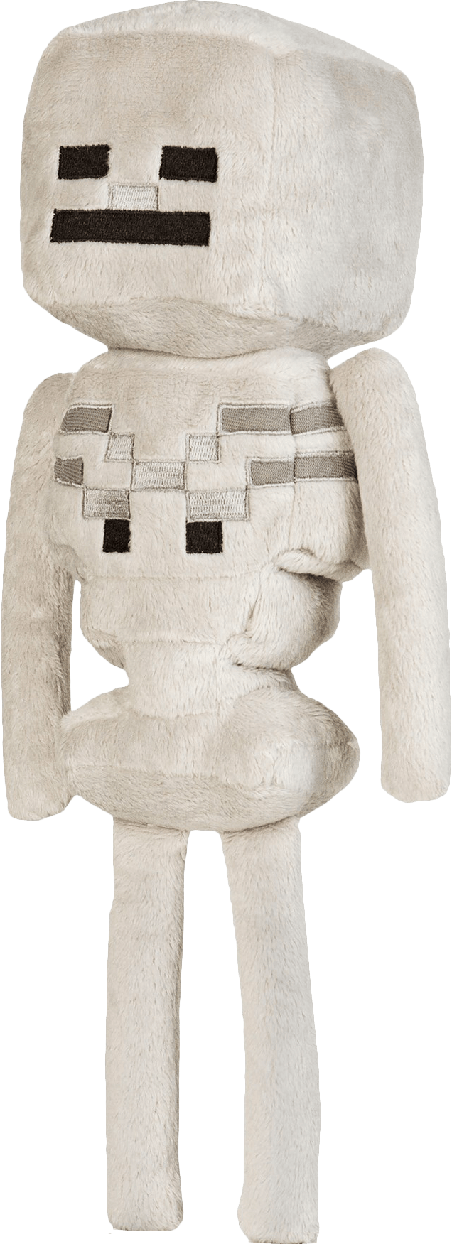 12'' Skeleton Plush - Minecraft Skeleton Plush Transparent (636x1751), Png Download