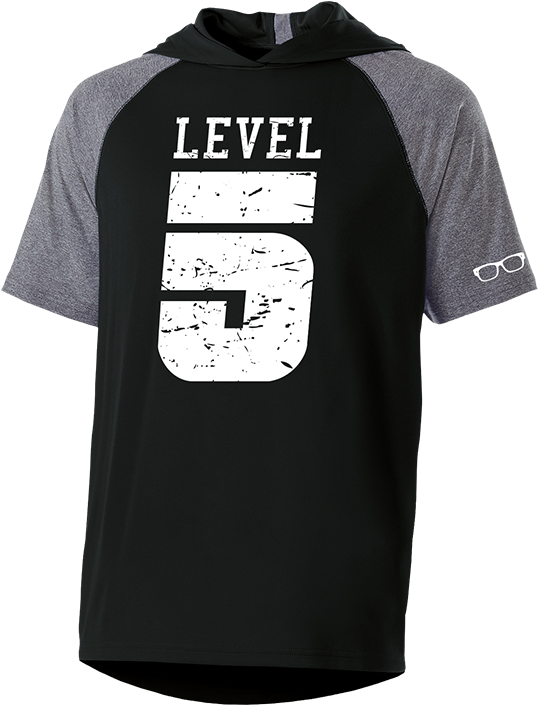 Level 5 Hoodie - Active Shirt (690x800), Png Download