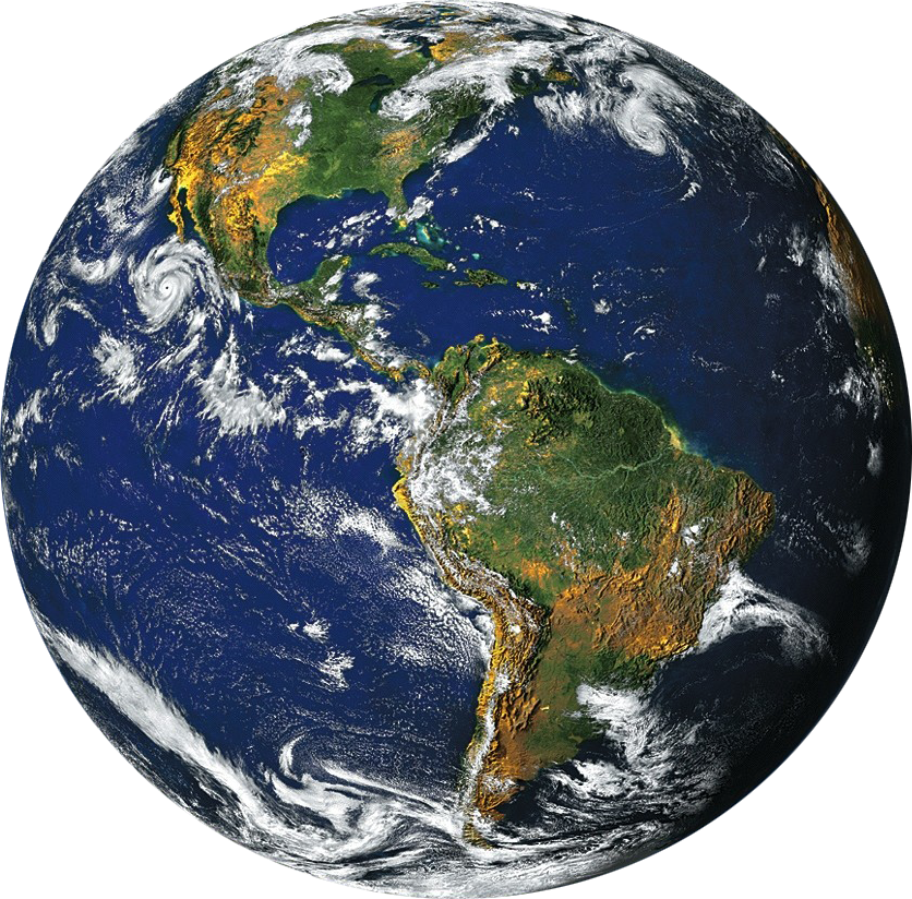 Earth Png File (836x824), Png Download