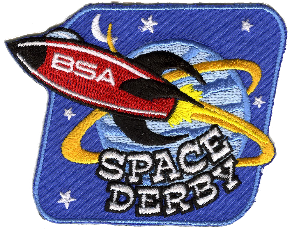 Space Derby Space Derby Patch - Cub Scout Space Derby Patch (1003x790), Png Download