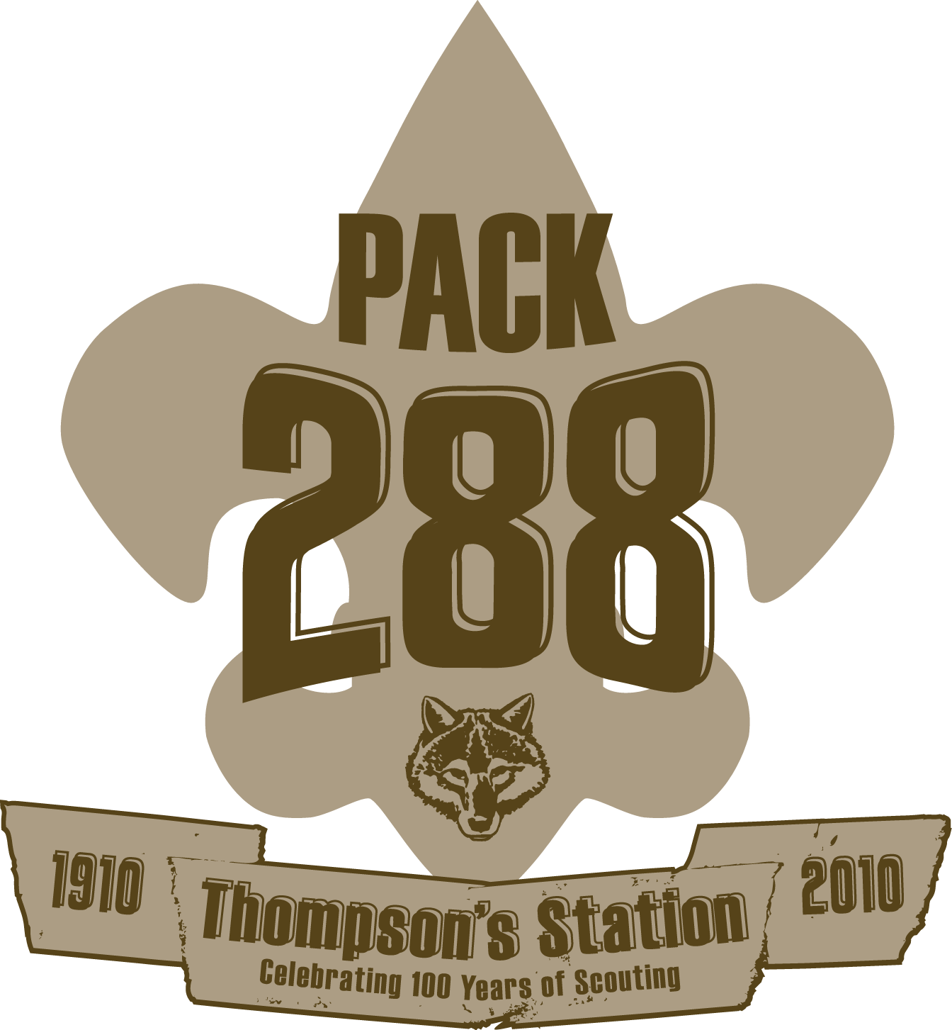 Pack 288 T-shirt Logo - Cub Scout (1344x1453), Png Download