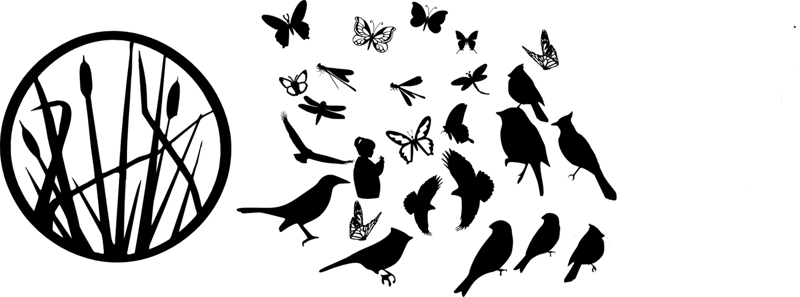 Minecraft In Face - Silhouette (1600x594), Png Download