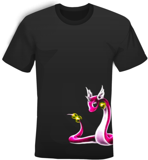 T-shirt Artlight Dratini - Dragonair Pokemon (600x600), Png Download