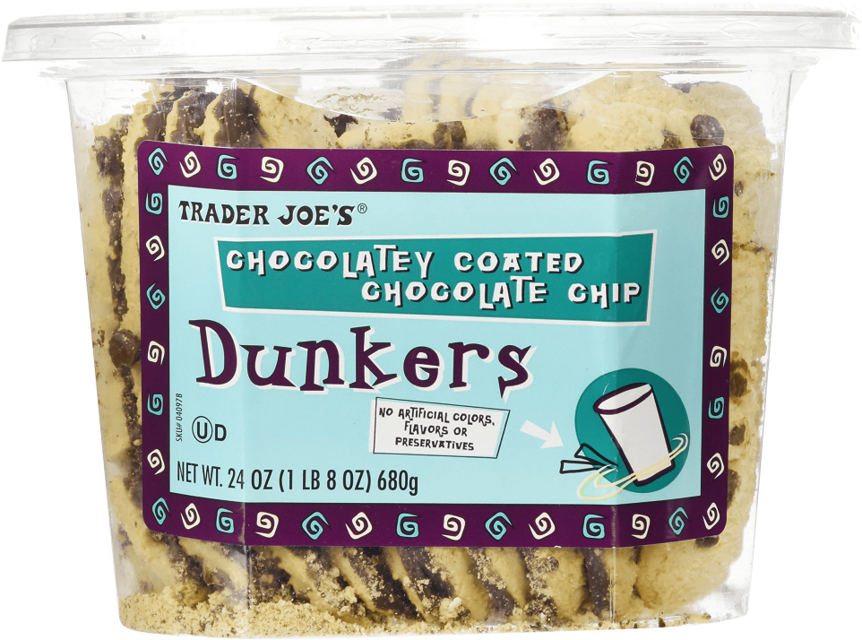 Download Chocolatey Coated Chocolate Chip Dunkers Trader Joe's