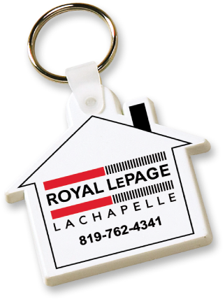 Flexible Key Ring House Promo Plastik - Royal Lepage (1300x820), Png Download