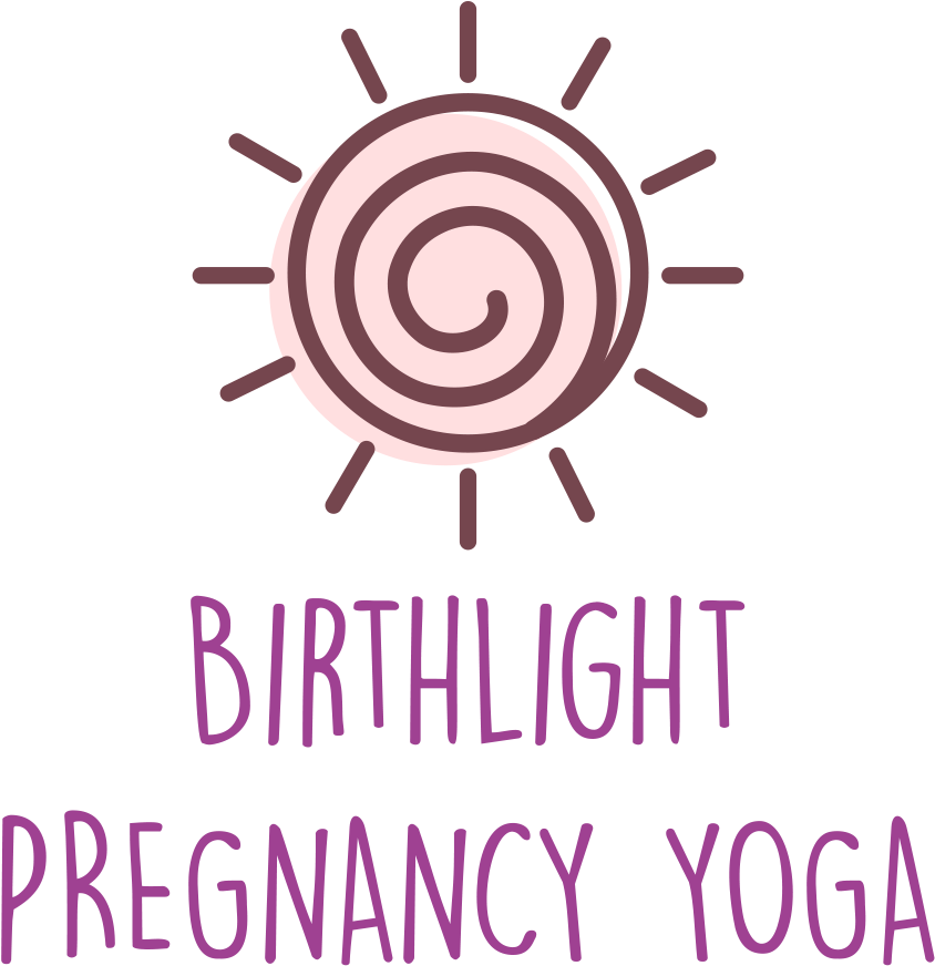 Birthlight Pregnancy Yoga Icon - Psol (859x979), Png Download