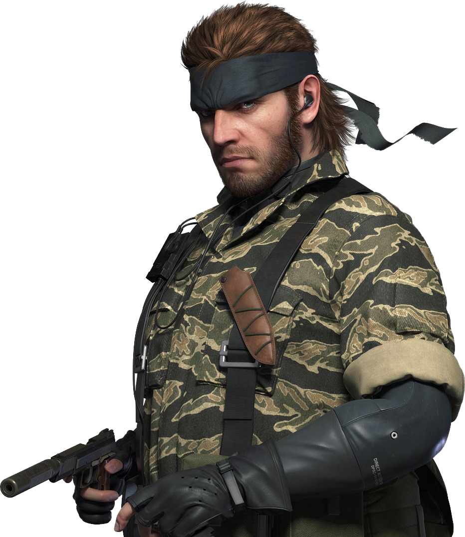 View Samegoogleiqdbsaucenao Snake , - Big Boss Revolver Ocelot (932x1075), Png Download