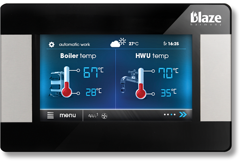 Automatic Control Unit Ecomax800d - Ecoster Touch (800x536), Png Download