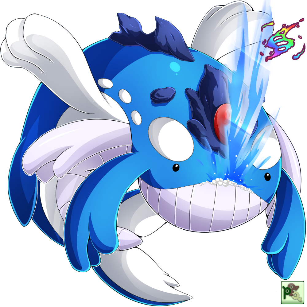 Wailord Pokemon Emerald - Mega Wailord (1000x1000), Png Download
