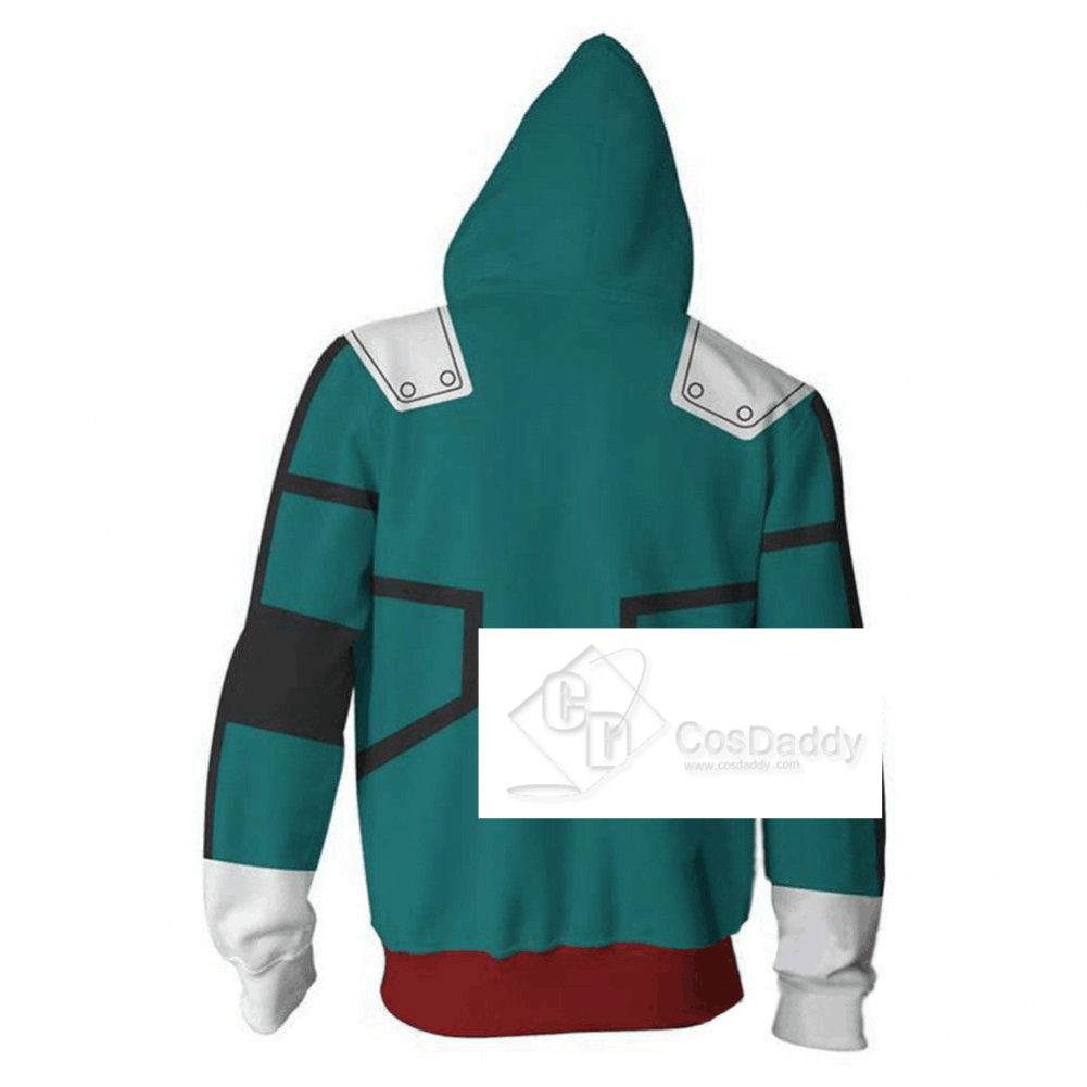 My Hero Academia Deku Hoodie (1000x1300), Png Download