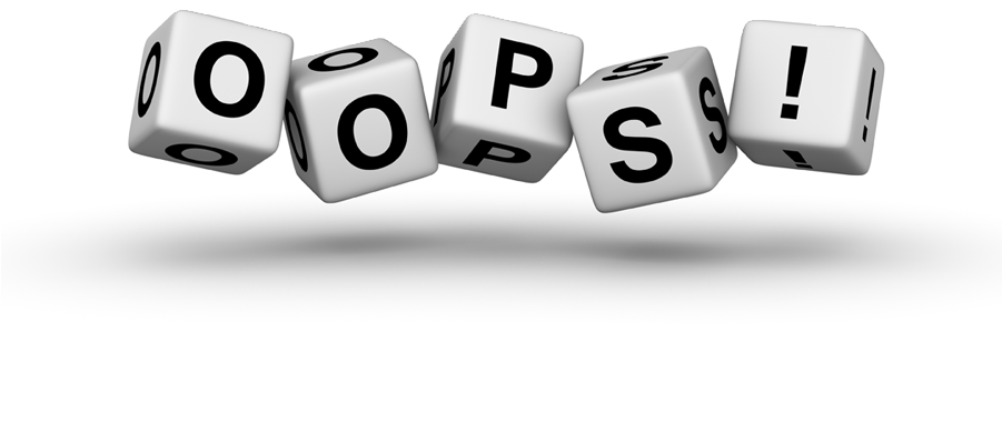 An Error Occurred - Word (900x600), Png Download