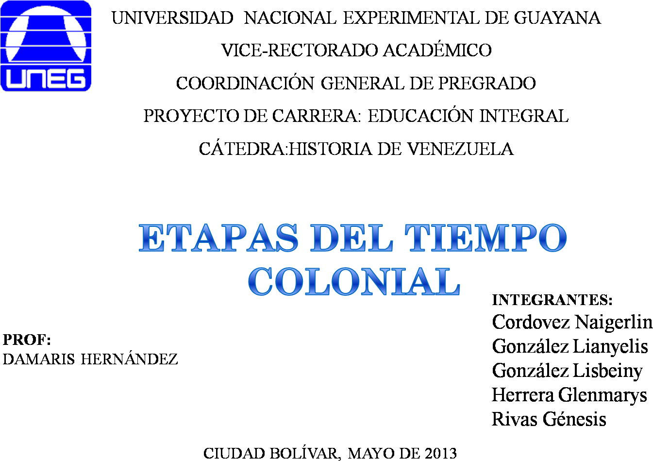 Presentación - Universidad Nacional Experimental De Guayana (1425x971), Png Download