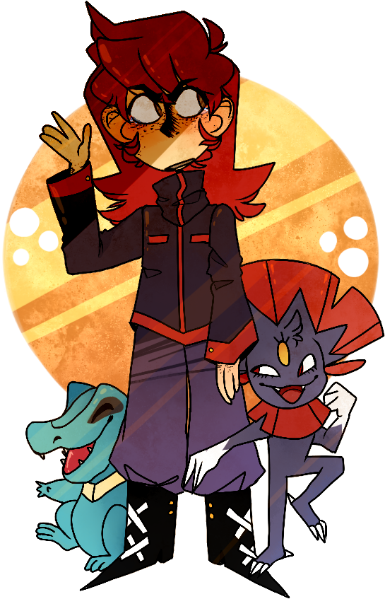 Pokespe Hgss Chapter Cover Illustrations - Cartoon (600x900), Png Download