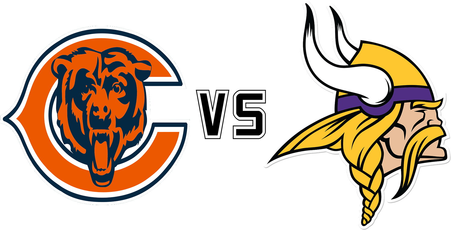 Minnesota Vikings Vs Chicago Bears - Leipsic High School Mascot (1680x1292), Png Download