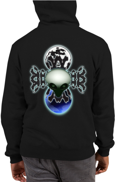 Alien Moon Man - Champion (600x600), Png Download