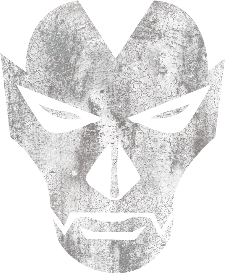 Shadowman Face Juniors T-shirt - Face Mask (850x992), Png Download