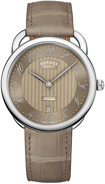 Hermès Arceau Manufacture Tgm - Montre Hermes (477x772), Png Download