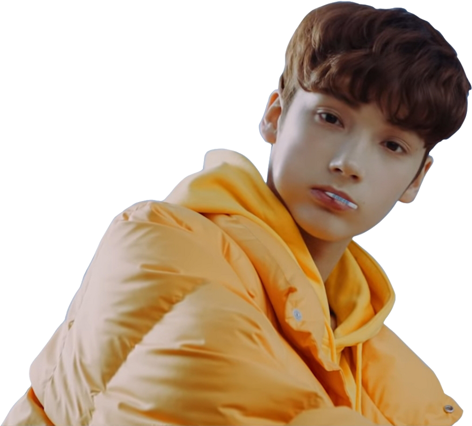 Bighit Sticker - Huening Kai (1024x930), Png Download