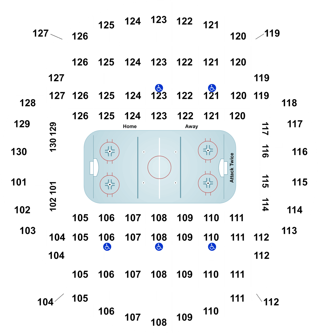 Springfield Thunderbirds At Charlotte Checkers - Section Center Row V Seat 8 Bojangles Coliseum (1050x1092), Png Download