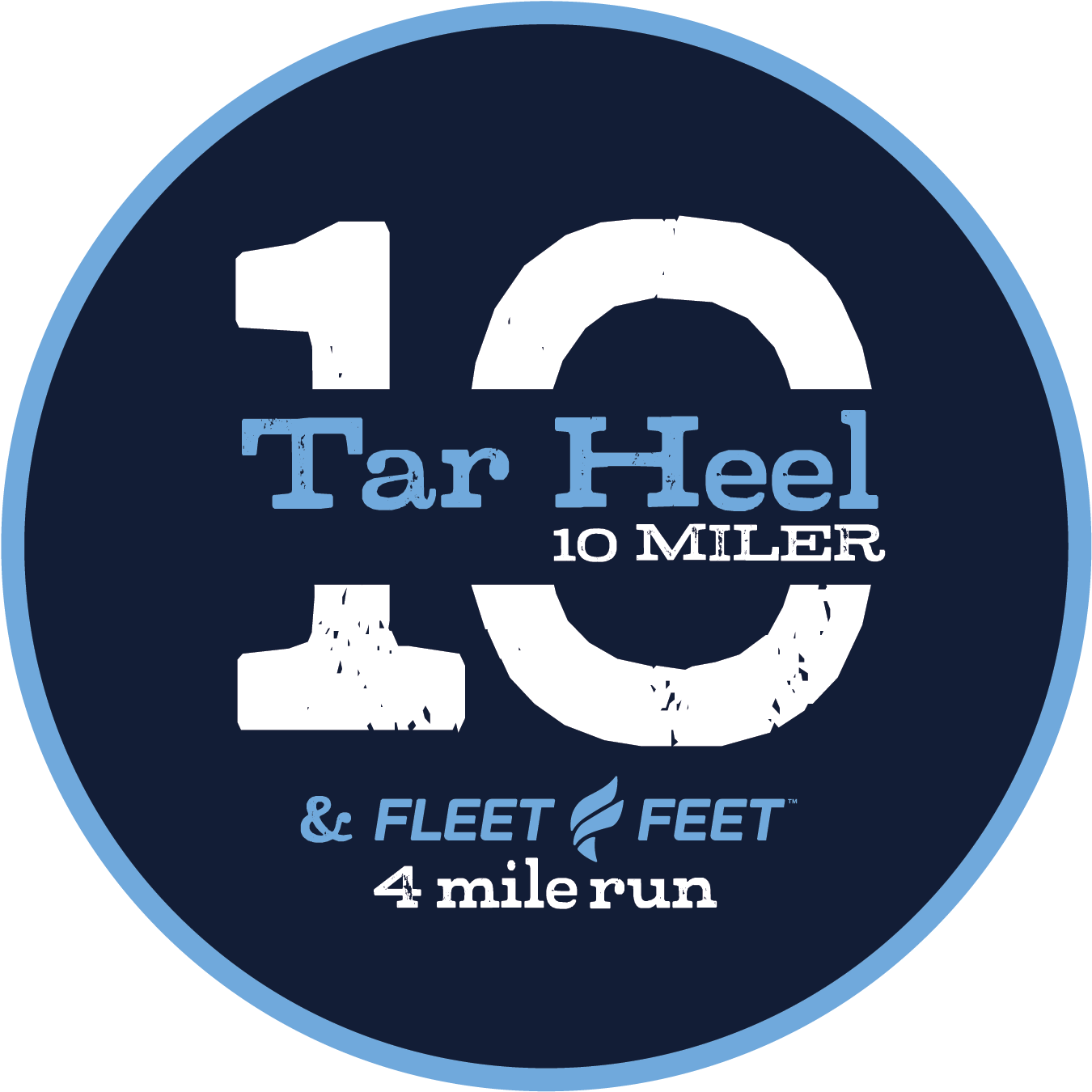 Tarheel 10 Miler (1451x1450), Png Download