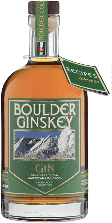 Boulder Spirits Ginskey Barrel Aged Gin 750ml Buy Online - Menta (800x800), Png Download