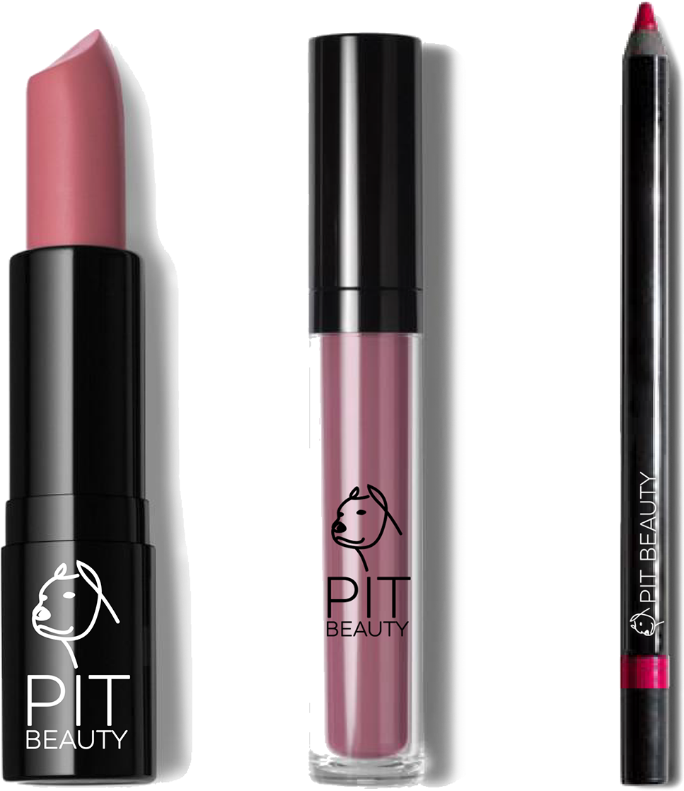 Pit Love Lip Collection - Lipstick (1365x1365), Png Download