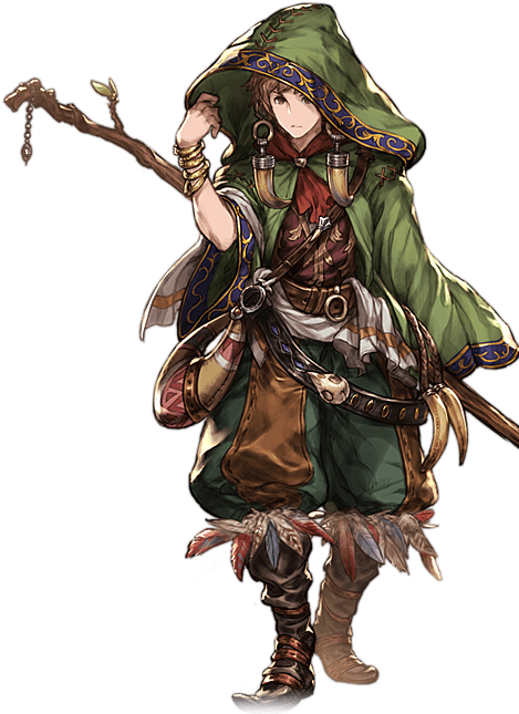 Pin By Yan Lachapelle-nadon On Druid/ranger - Druid Warrior (480x705), Png Download