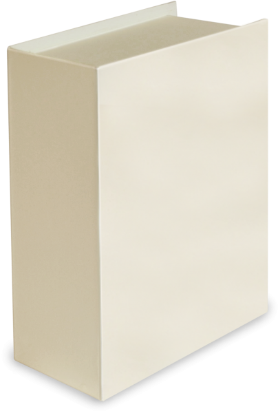 Regular Book Box Ivory - Paper (600x600), Png Download