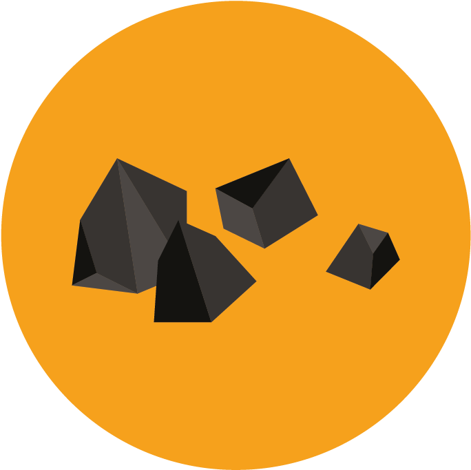 Coal, While Remaining A Cheap Fuel For Power Generation, - Circle (767x730), Png Download