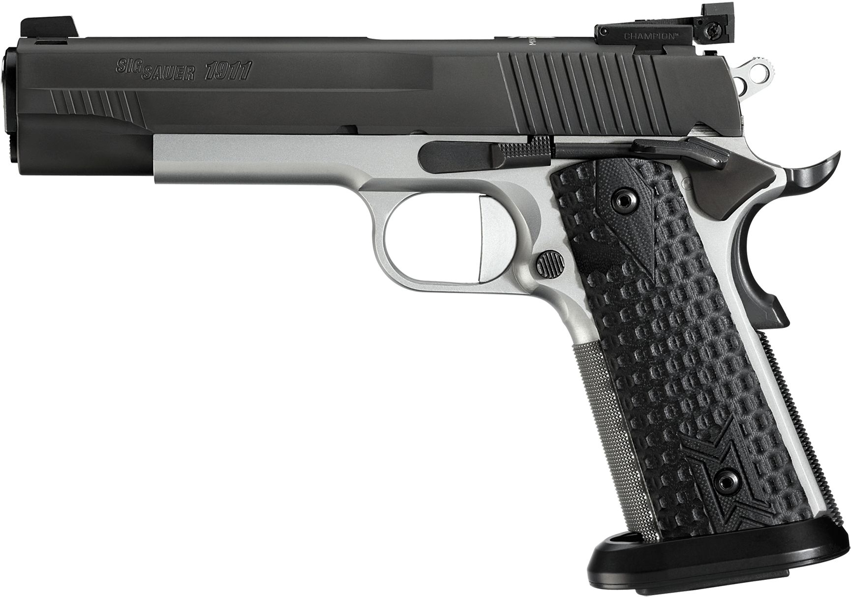 Sig 1911 Max Michel 45acp 5″ - Sig Sauer 45 Acp (1800x1267), Png Download