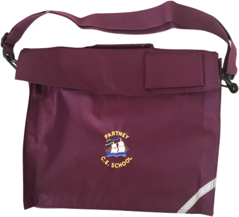 Senior Burgundy Book Bag - Shoulder Bag (800x800), Png Download