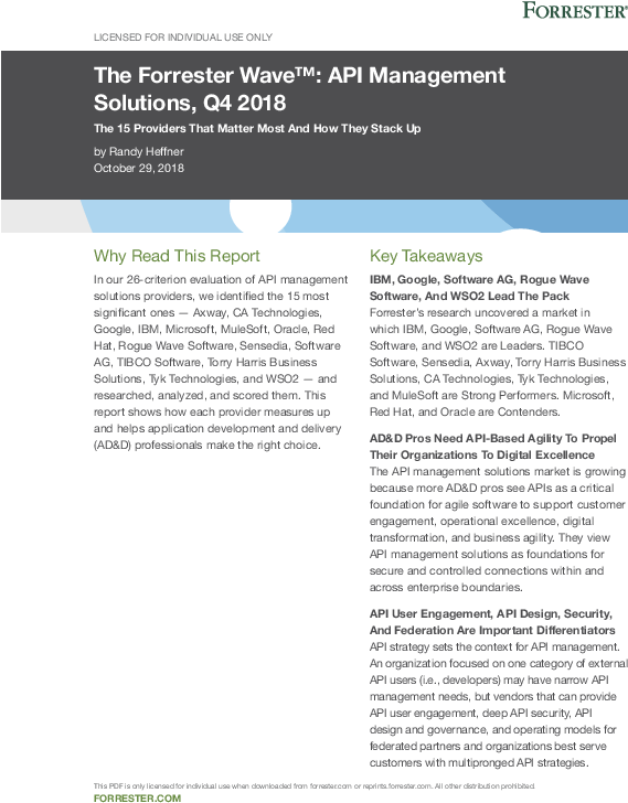 Software Ag Inc - Forrester Wave ™ Big Data Fabric Q2 2018 (612x792), Png Download