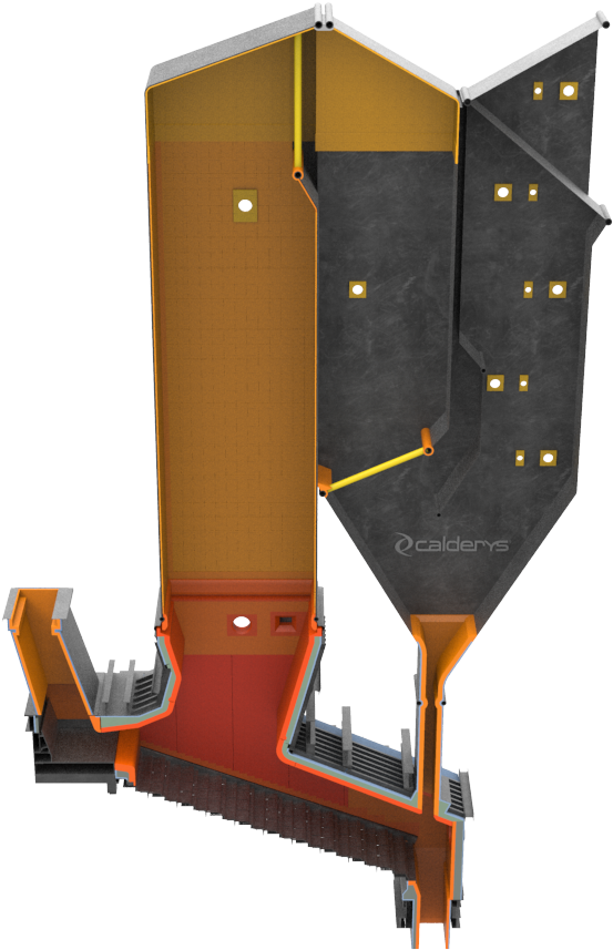 Grate-fired Boiler G - Plywood (800x950), Png Download