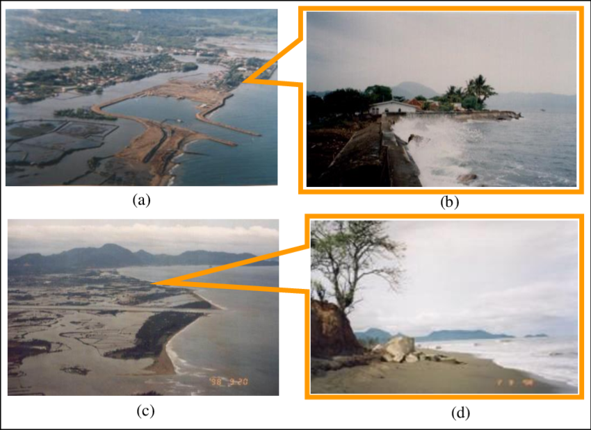 Typical Characteristics Of Parts Of Banda Aceh Beach - Collage (850x619), Png Download