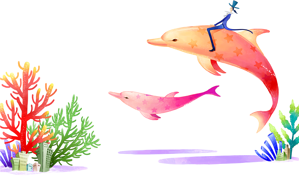 Mundo Subaqu Tico Singapura - 卡通 海底 世界 (1198x797), Png Download