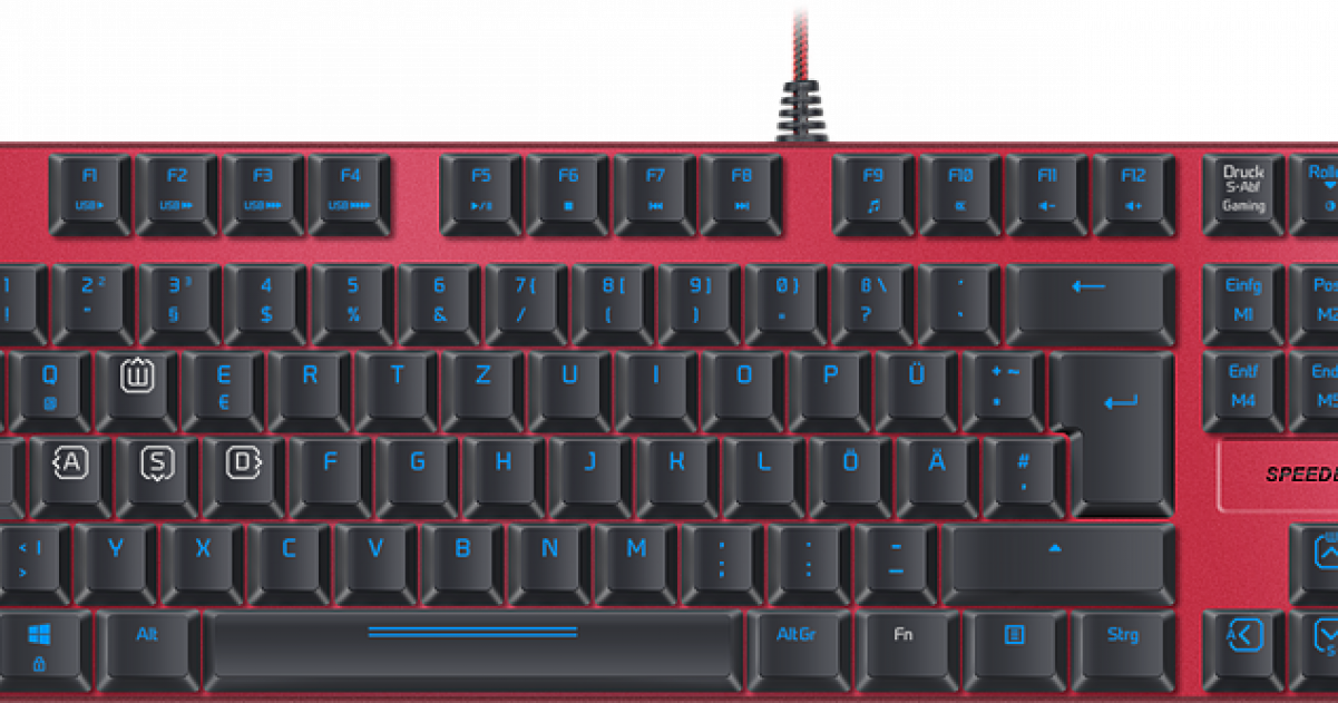Speedlink Ultor Mechanical Keyboard Review - Speedlink Ultor (1201x631), Png Download