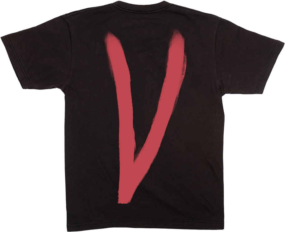 Vlone Lone Love T-shirt Black - Active Shirt (1024x1024), Png Download