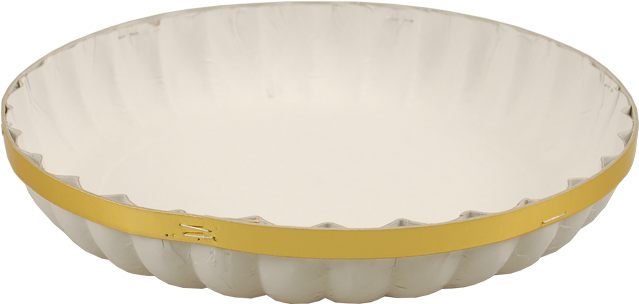 Bowl, Fruit Bowl, Cardboard, Round, ∅280mm, White - Porcelain (640x640), Png Download