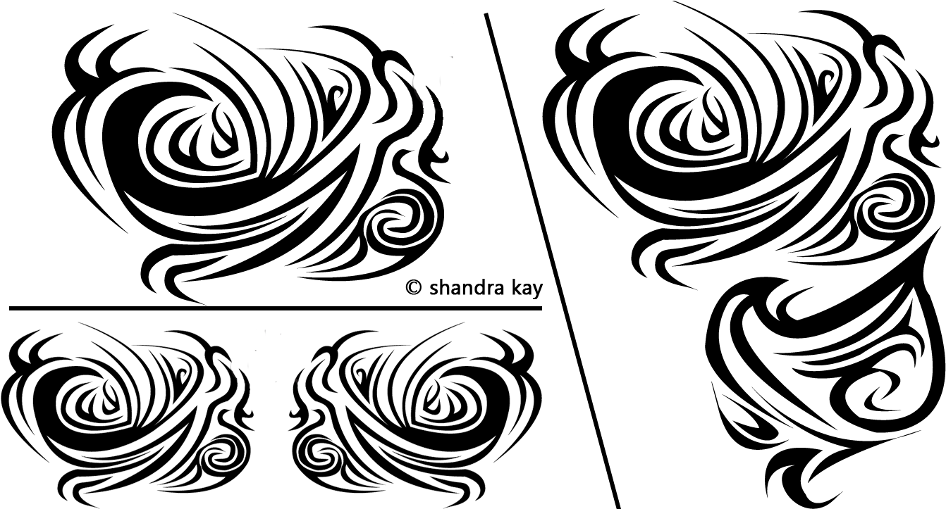 Steps To A Butterfly Design - Illustration (1366x728), Png Download