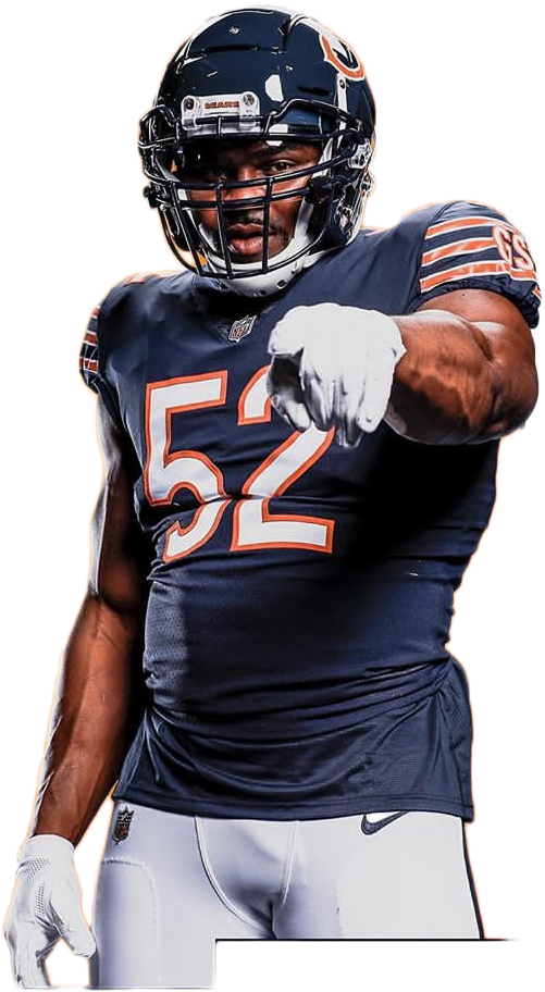 Khalil Mack Png - Monsters Of The Midway Khalil Mack (750x937), Png Download