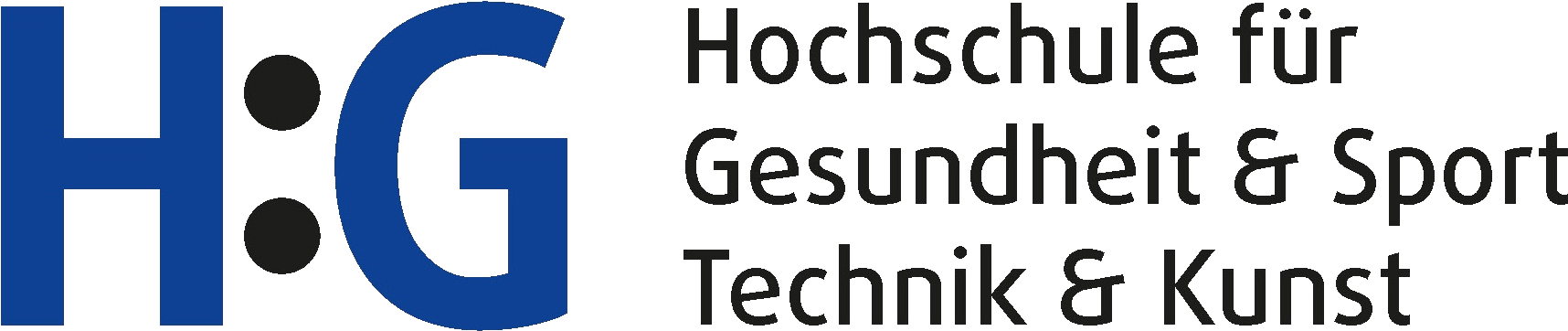 Logo Hochschule Für Gesundheit & Sport, Technik & Kunst - H:g University Of Health & Sports, Technology & (1800x500), Png Download