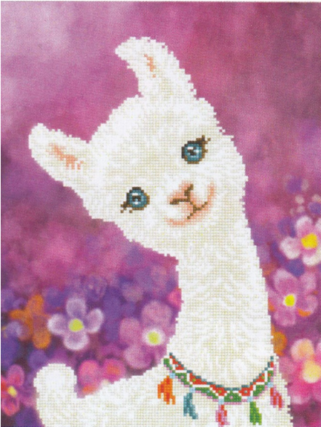 Lulu Llama Diamond Dotz - Diamond Dotz Lulu Llama (600x600), Png Download