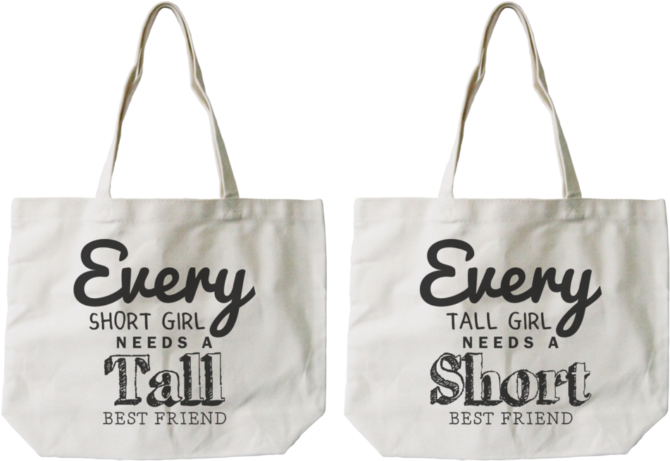 Best Friends Tote Bags (1024x661), Png Download