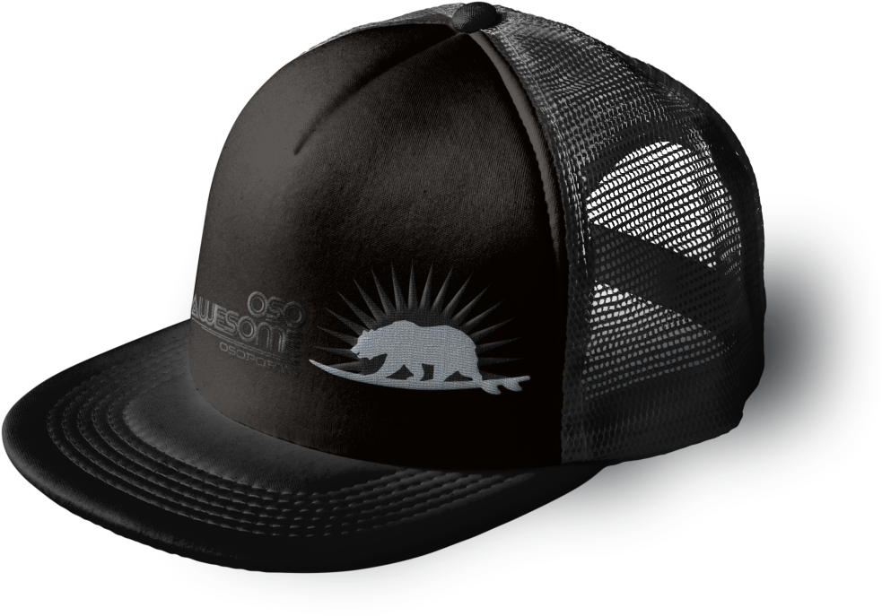 Oso Awesome Trucker Hat - Hat (1000x1000), Png Download