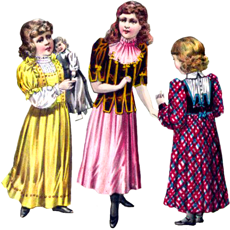 Victorian Clipart Of Fashion, Free Victorian Graphics - Victorian Era (779x833), Png Download